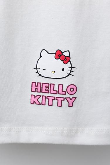 HELLO KITTY © SANRIO VARSITY T-SHIRT - Oyster-white by Zara - Image 3