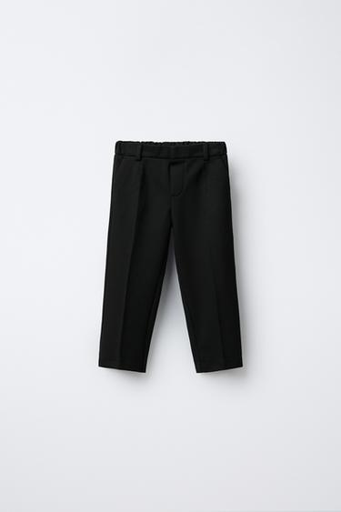 COMFORT SUIT TROUSERS - Black by Zara - Image 0