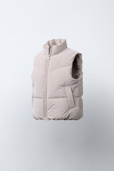RUBBERISED GILET - Ice by Zara - Image 1