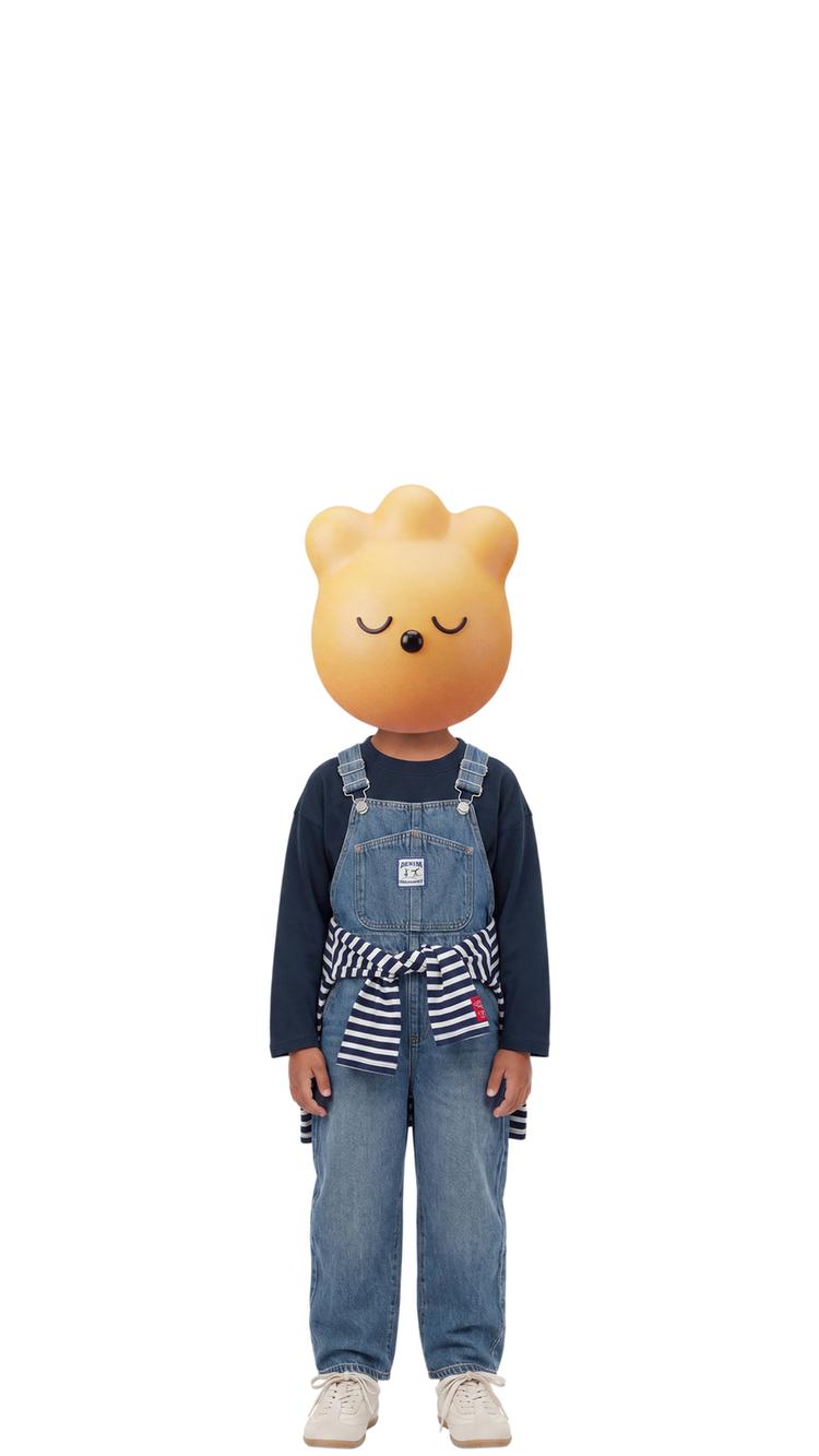 Peto largo denim