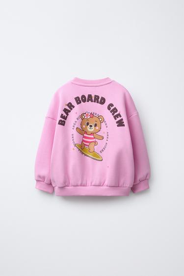 SWEAT IMPRIMÉ - Rose de Zara - Image 1