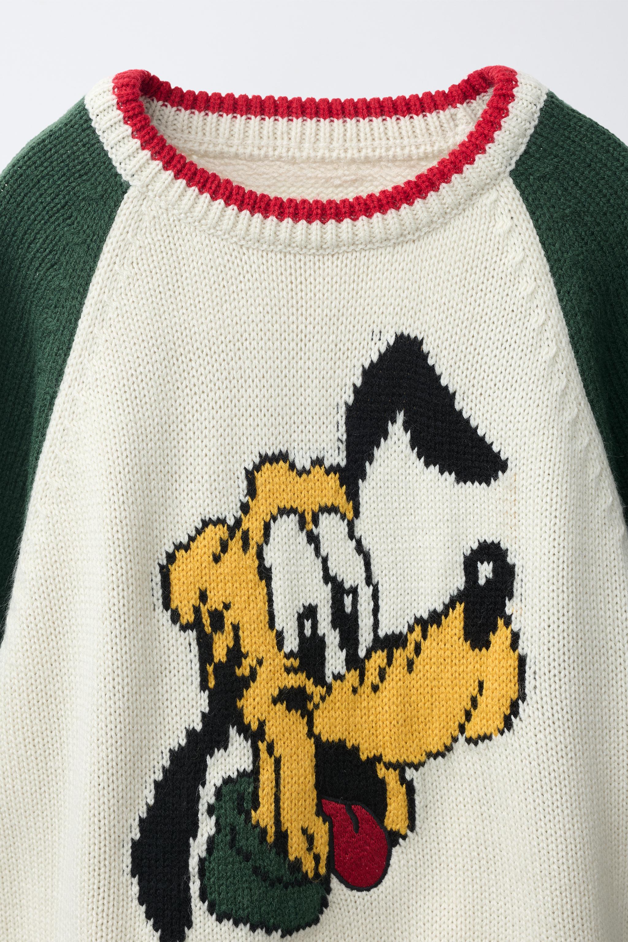 Детские свитеры Zara PLUTO MICKEY MOUSE © DISNEY KNIT JUMPER — фото 4