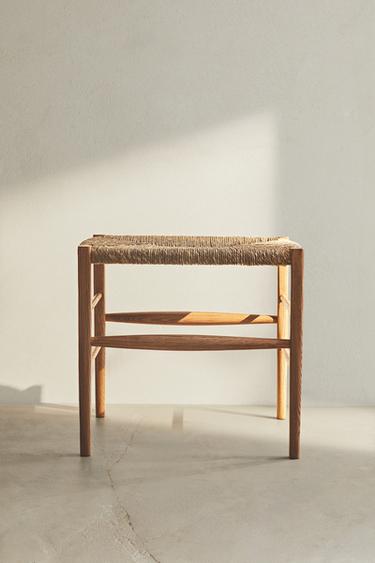 ASH AND SEAGRASS BENCH - Light beige by Zara