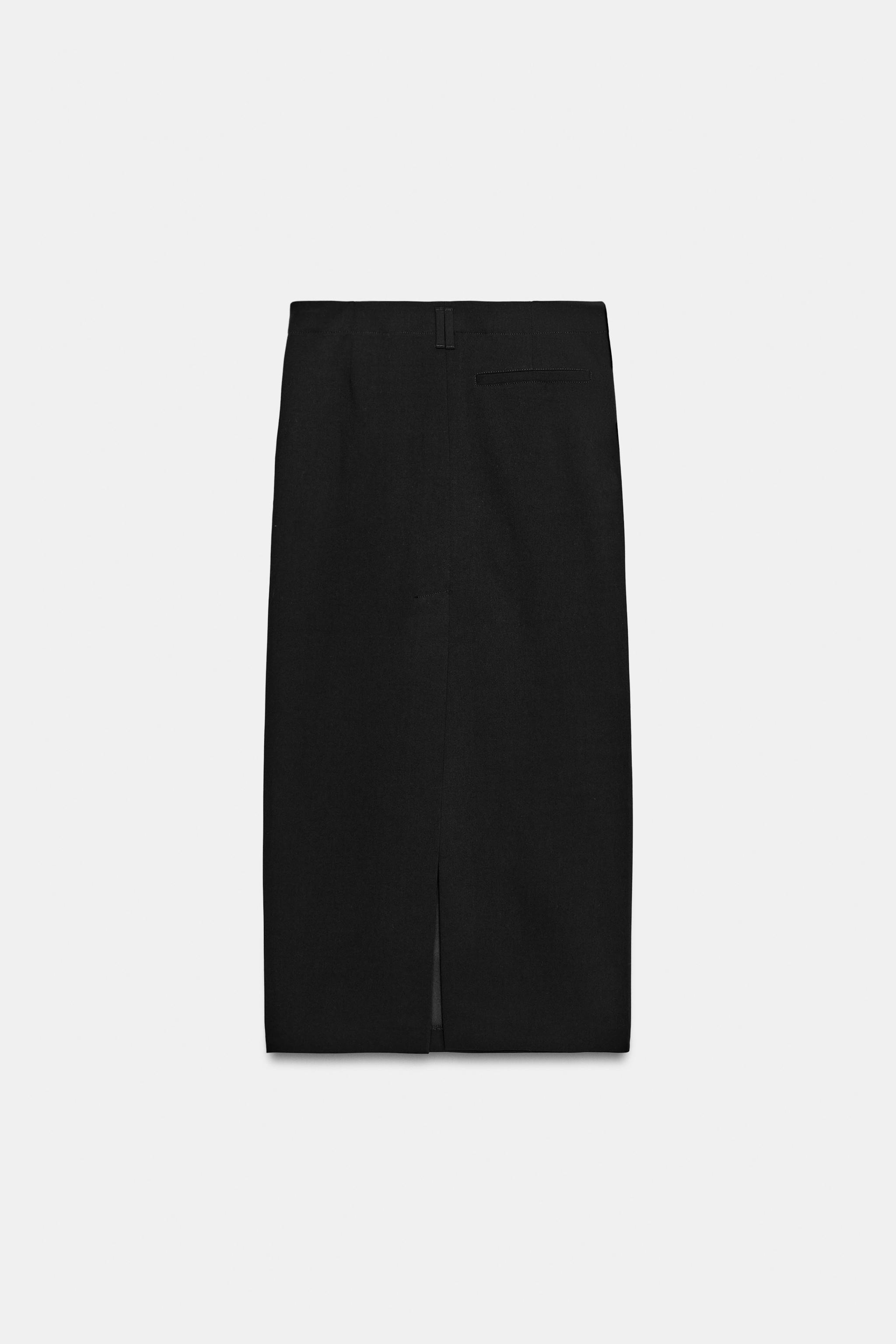 PLAID MIDI SKIRT - thumbnail 10