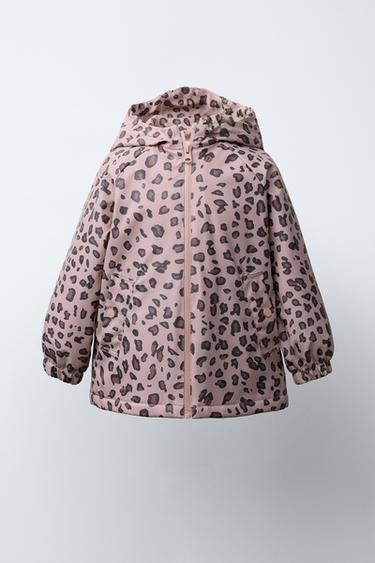 საწვიმარი დარეზინებული პრინტით WATER RESISTANT - Zara-ს Pink