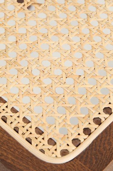 CHAISE PLIABLE BOIS ET ROTIN - Marron de Zara - Image 5