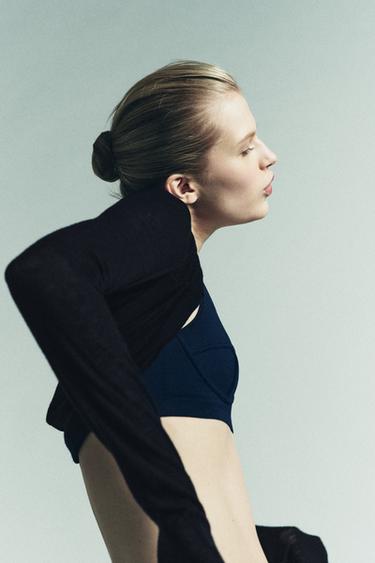 SOFT SEAM BRALETTE - Blue by Zara - Image 4