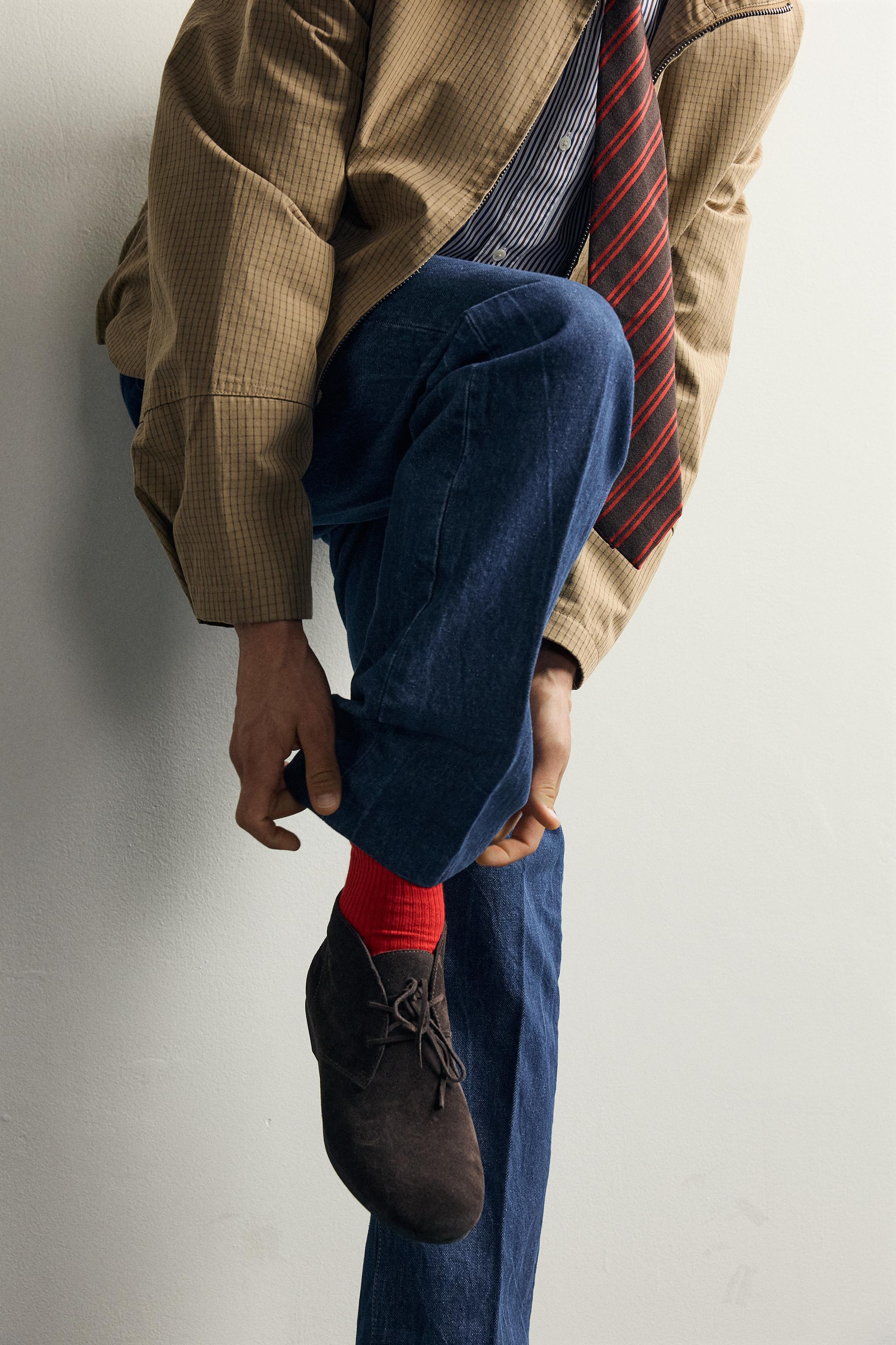 AARON LEVINE X ZARA LEATHER BOOTS