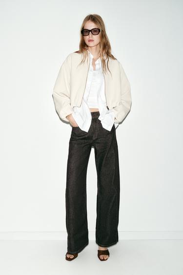 جاكيت منفوخ بسحاب - خَام الخاص بـ Zara