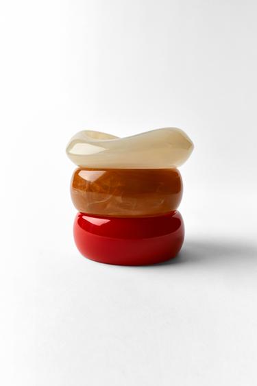 PACK 3 PULSEIRAS RÍGIDAS - Multicolor da Zara