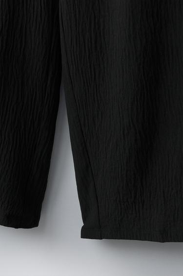 WIDE-LEG TROUSERS WITH SKIRT AND BOWS - Black by Zara - Image 3