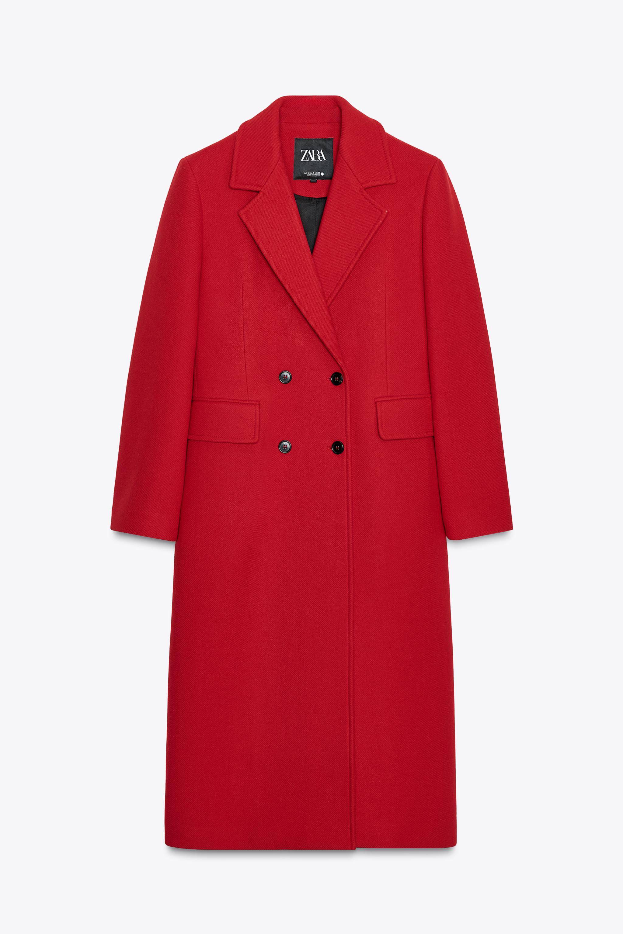 Women's Red Coats ZARA