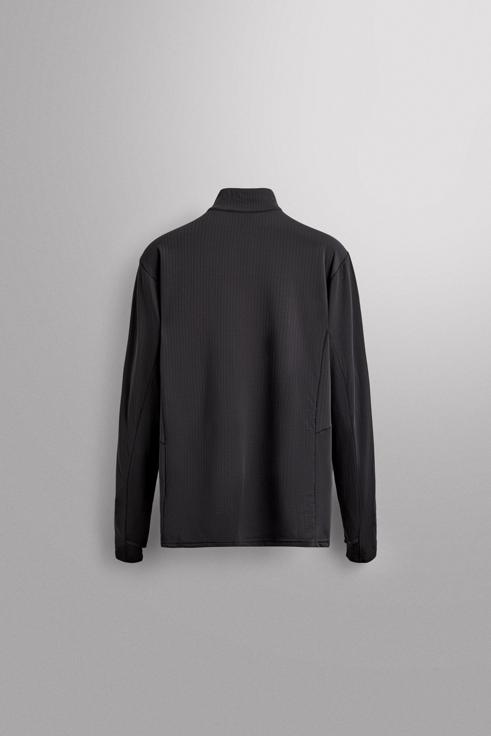 トップス mmm TECHNICAL QUARTER-ZIP SHIRT - Oyster-white | ZARA United States