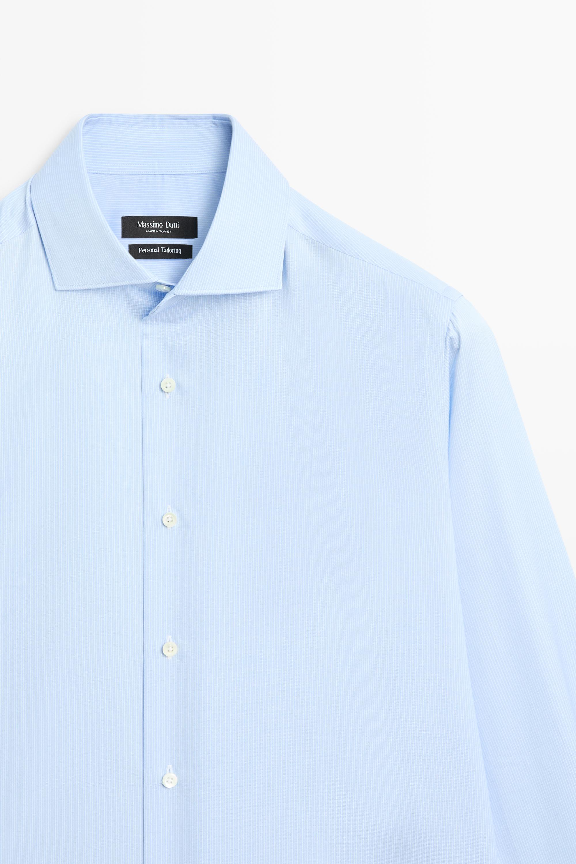 100% cotton striped shirt