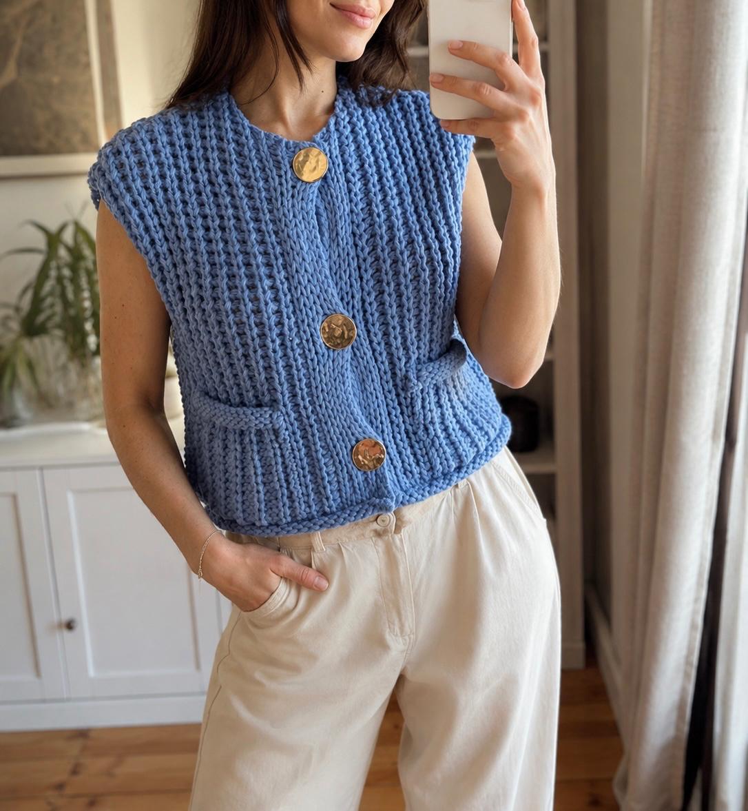CHUNKY KNIT TOP - Image 5