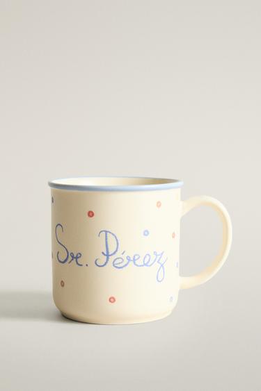 TASSE EN CÉRAMIQUE POUR ENFANTS MR. PÉREZ - Multicolore de Zara
