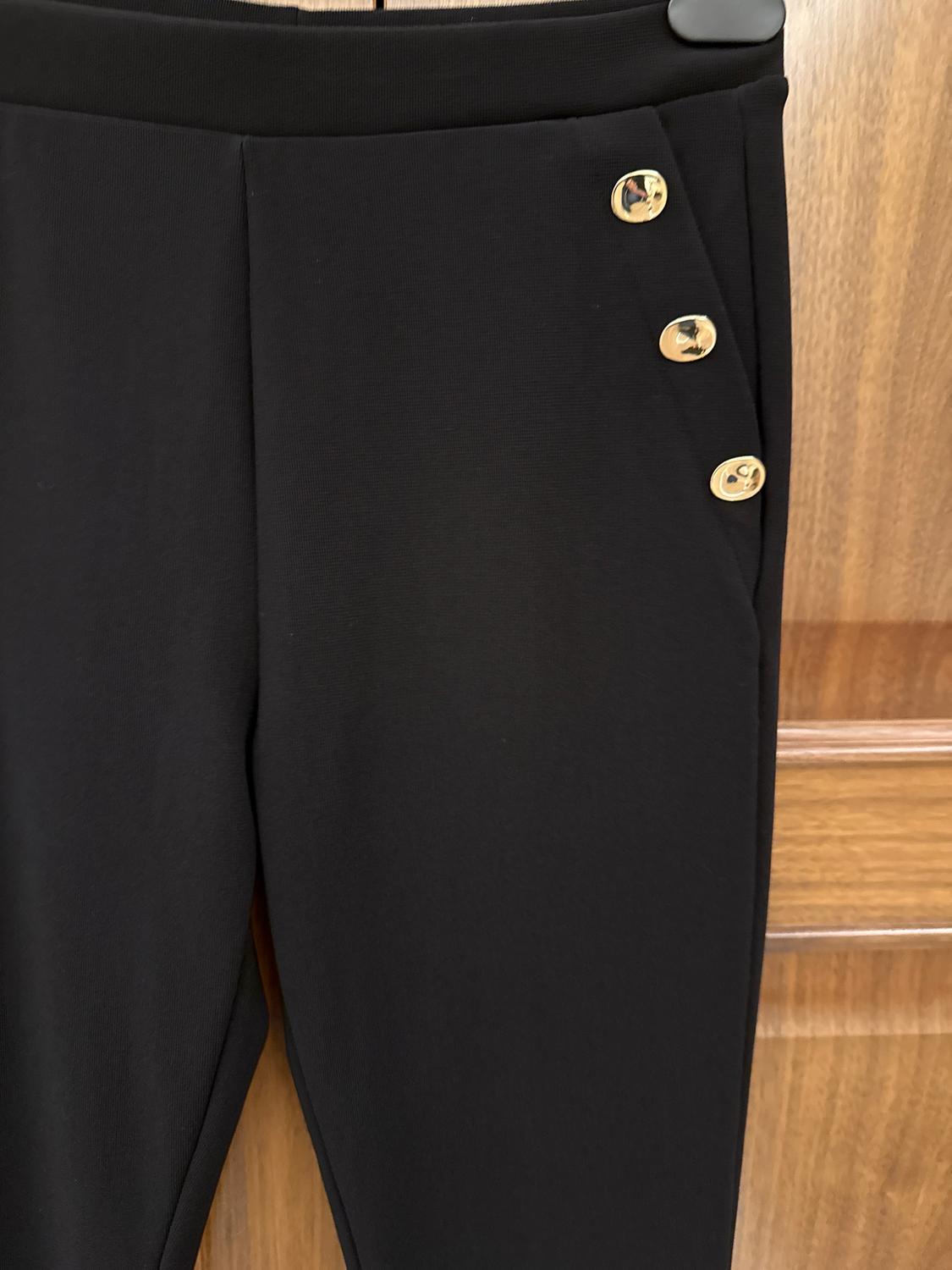 OTTOMAN LEGGINGS WITH BUTTONS - Image 4