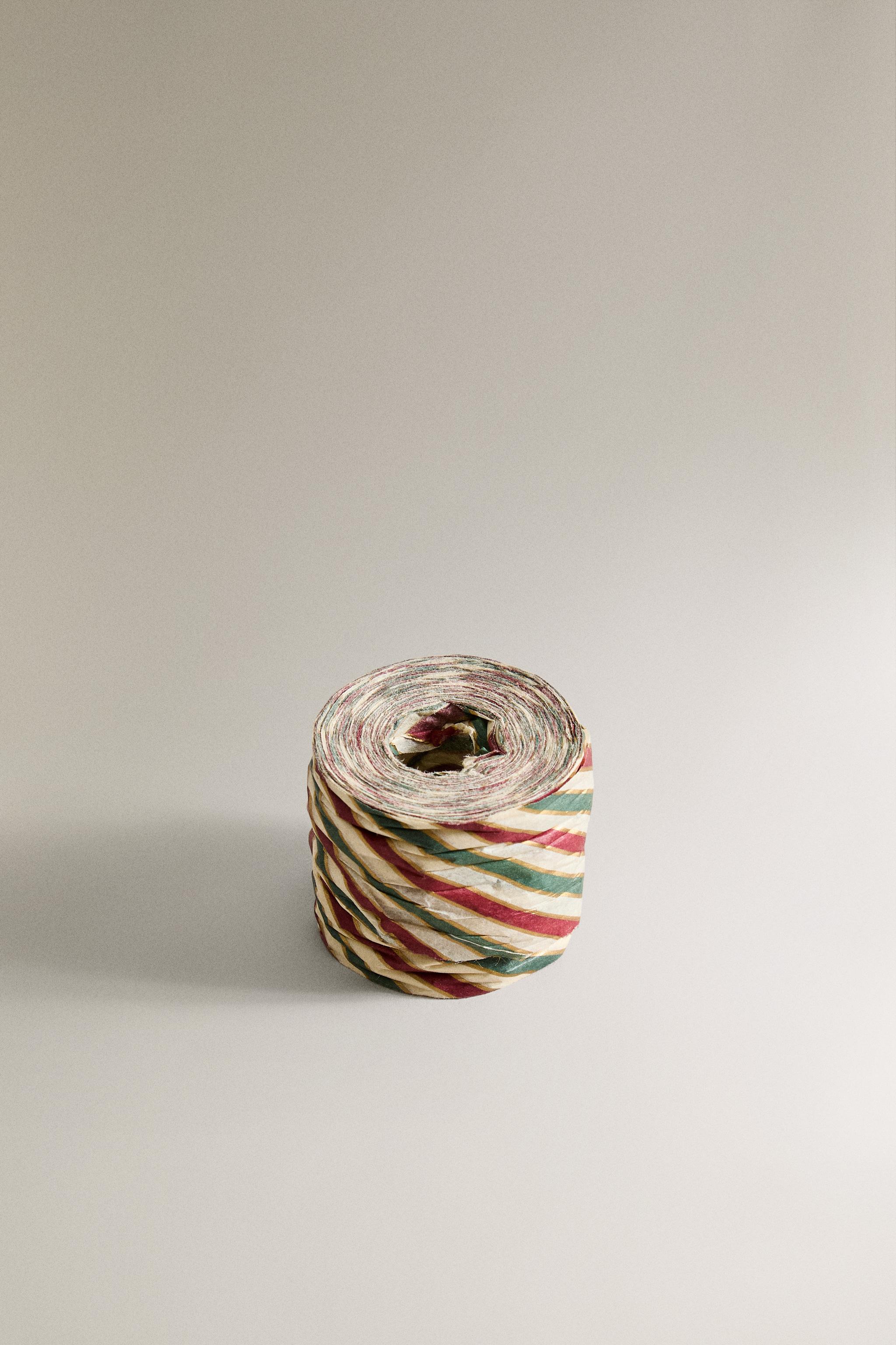STRIPED PAPER RIBBON CHRISTMAS