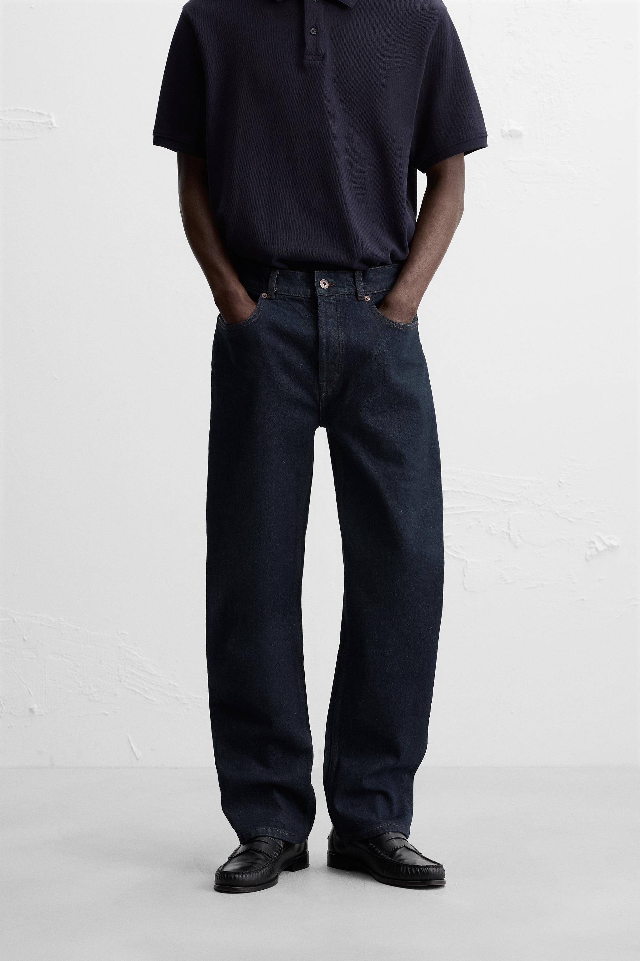 SLIM FIT デニムパンツ - インディゴブルー | ZARA Japan / 日本
