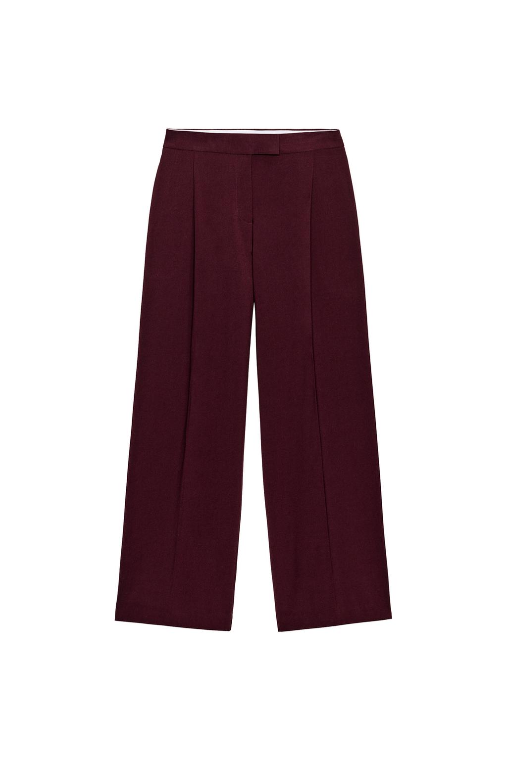 HIGH-WAISTED WIDE LEG PANTS - image 3