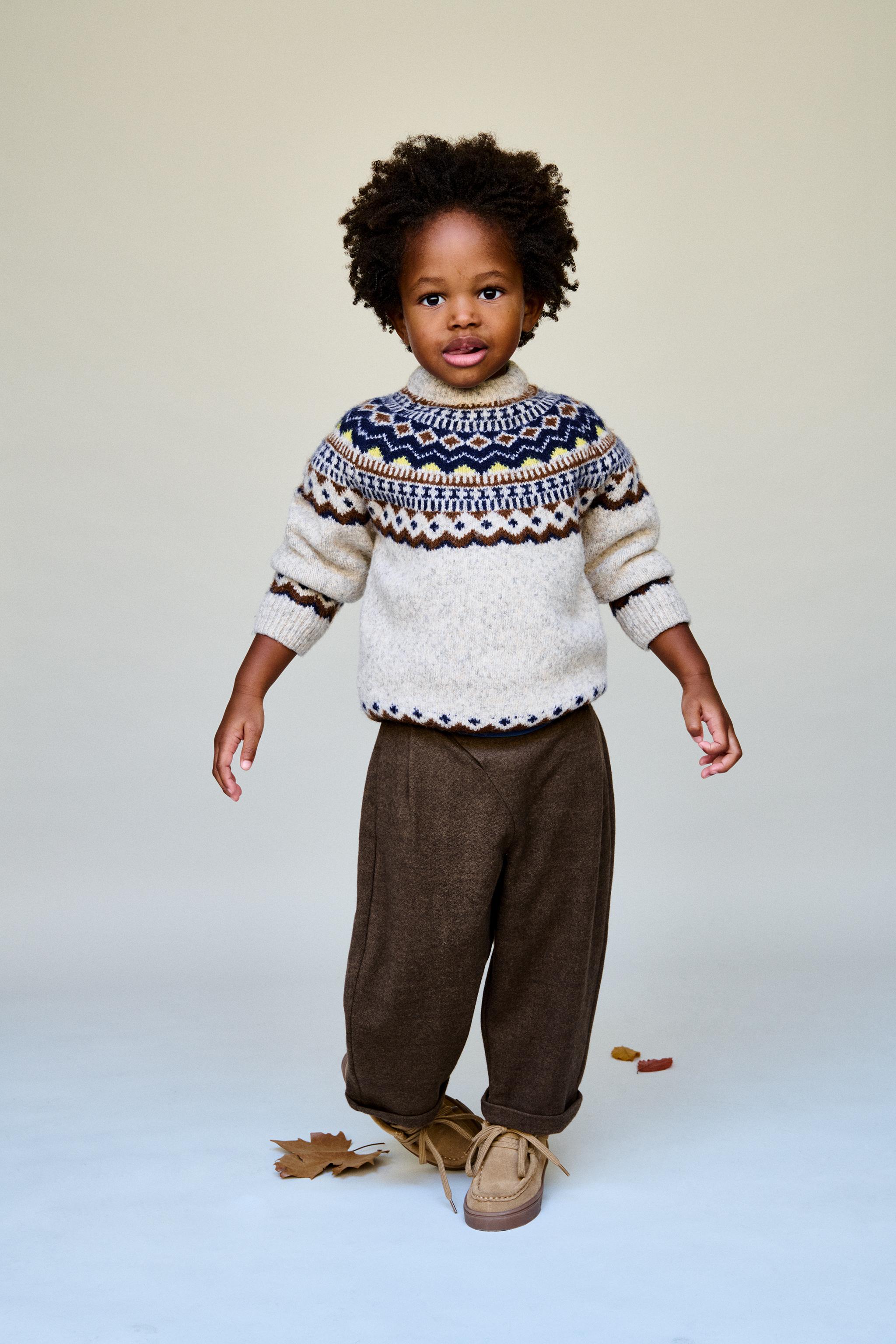 modele tricot Pull à rayures tricolores en TONUS de Plassard