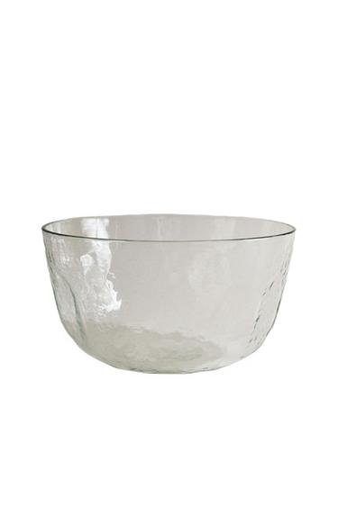 SALADIER VERRE MARTELÉ - Transparent de Zara