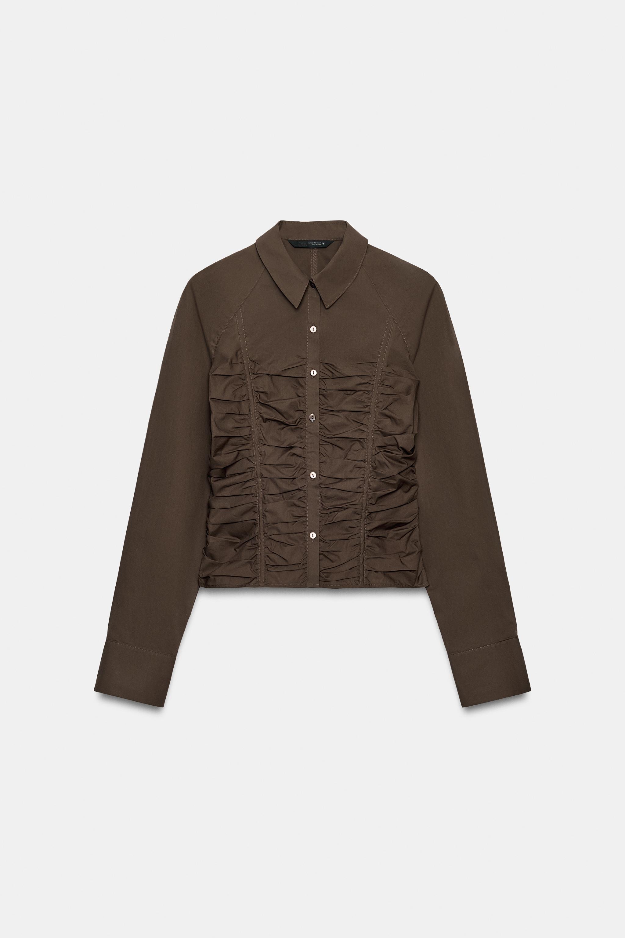 レディースポプリンシャツ | ZARA 日本