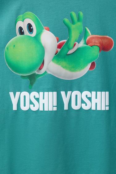YOSHI SUPER MARIO BROS ™ © NINTENDO T-SHIRT - Blue green by Zara - Image 3