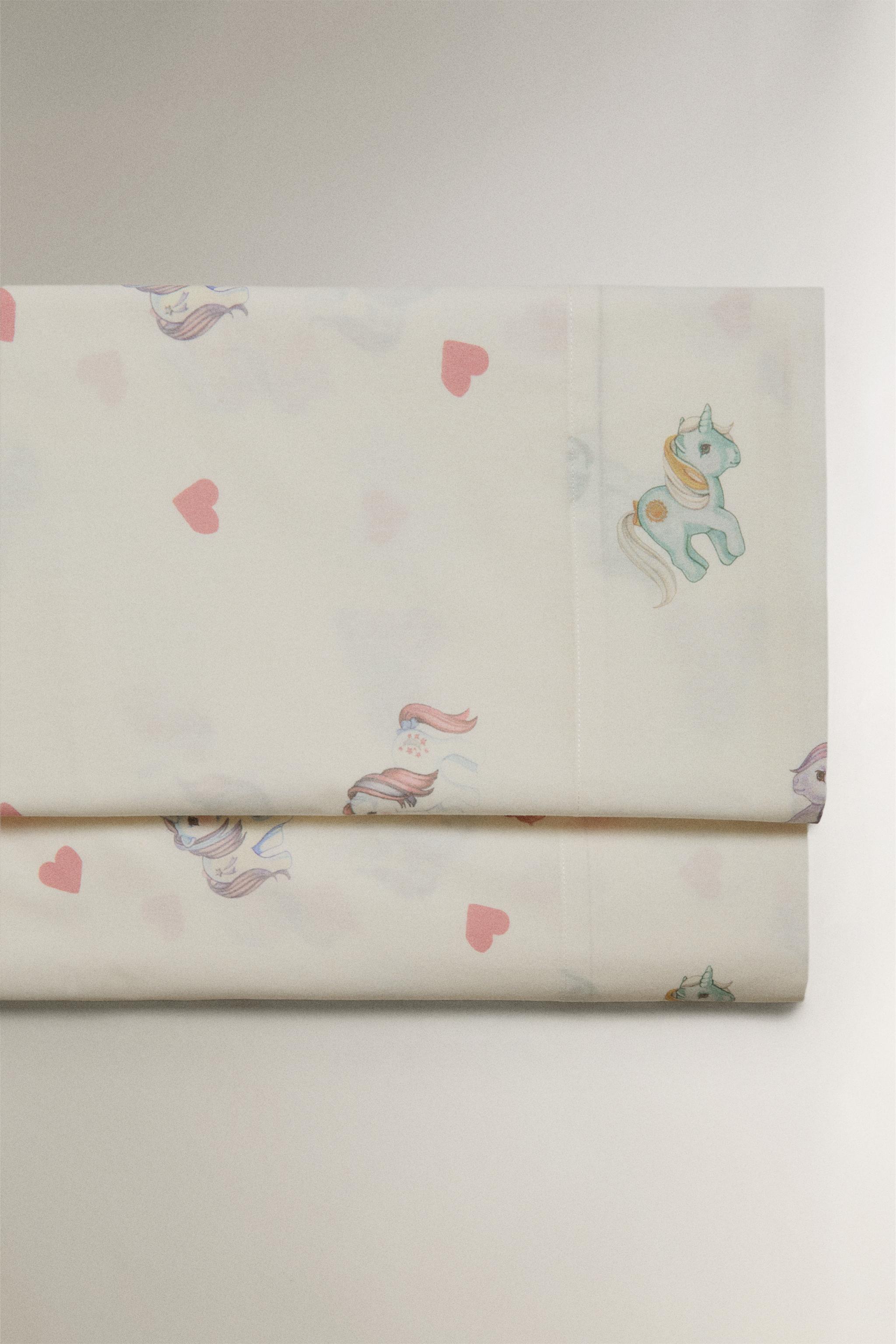 KIDS’ MY LITTLE PONY© HEARTS FLAT SHEET