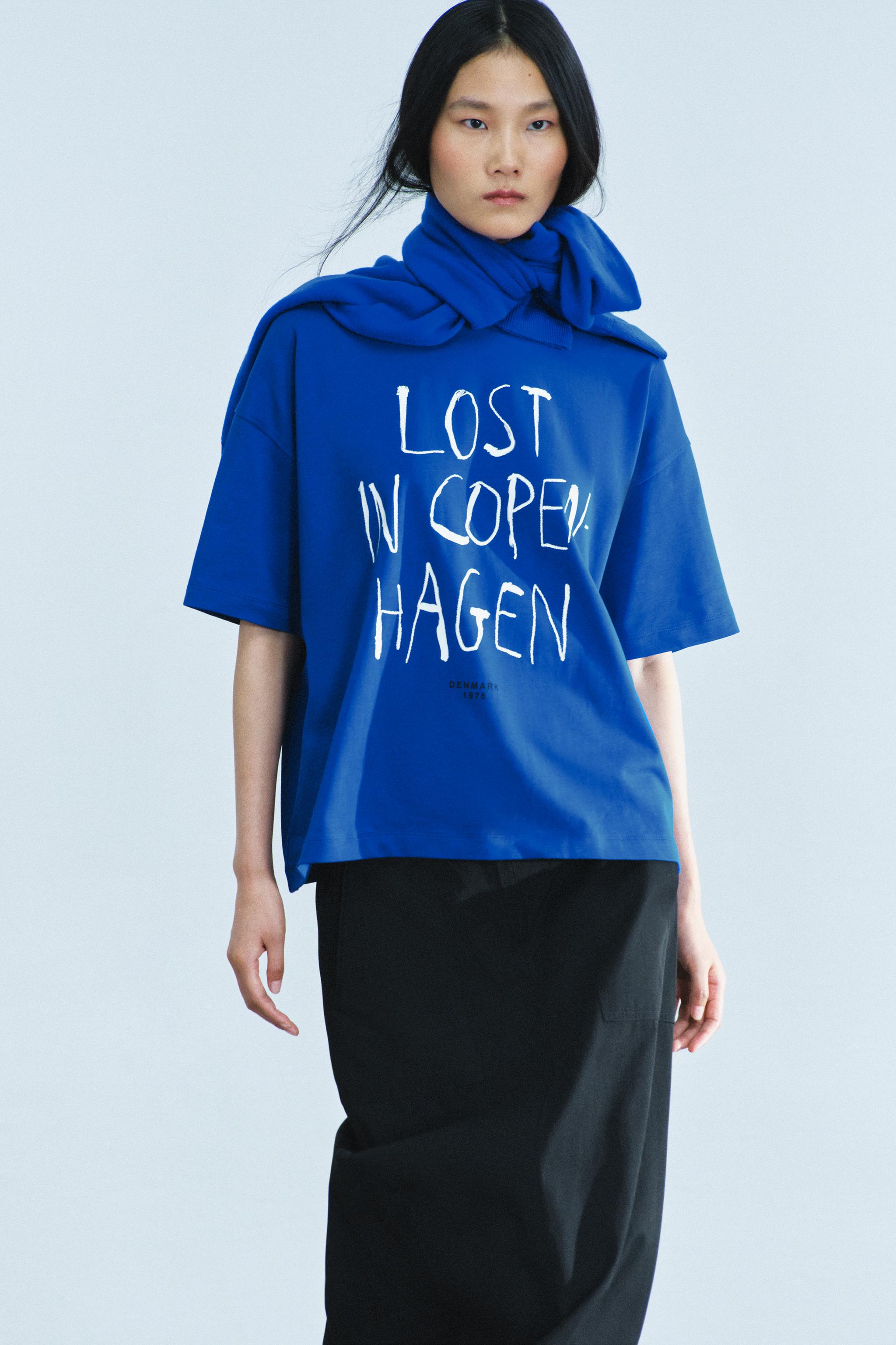 COPENHAGEN TEXT T-SHIRT