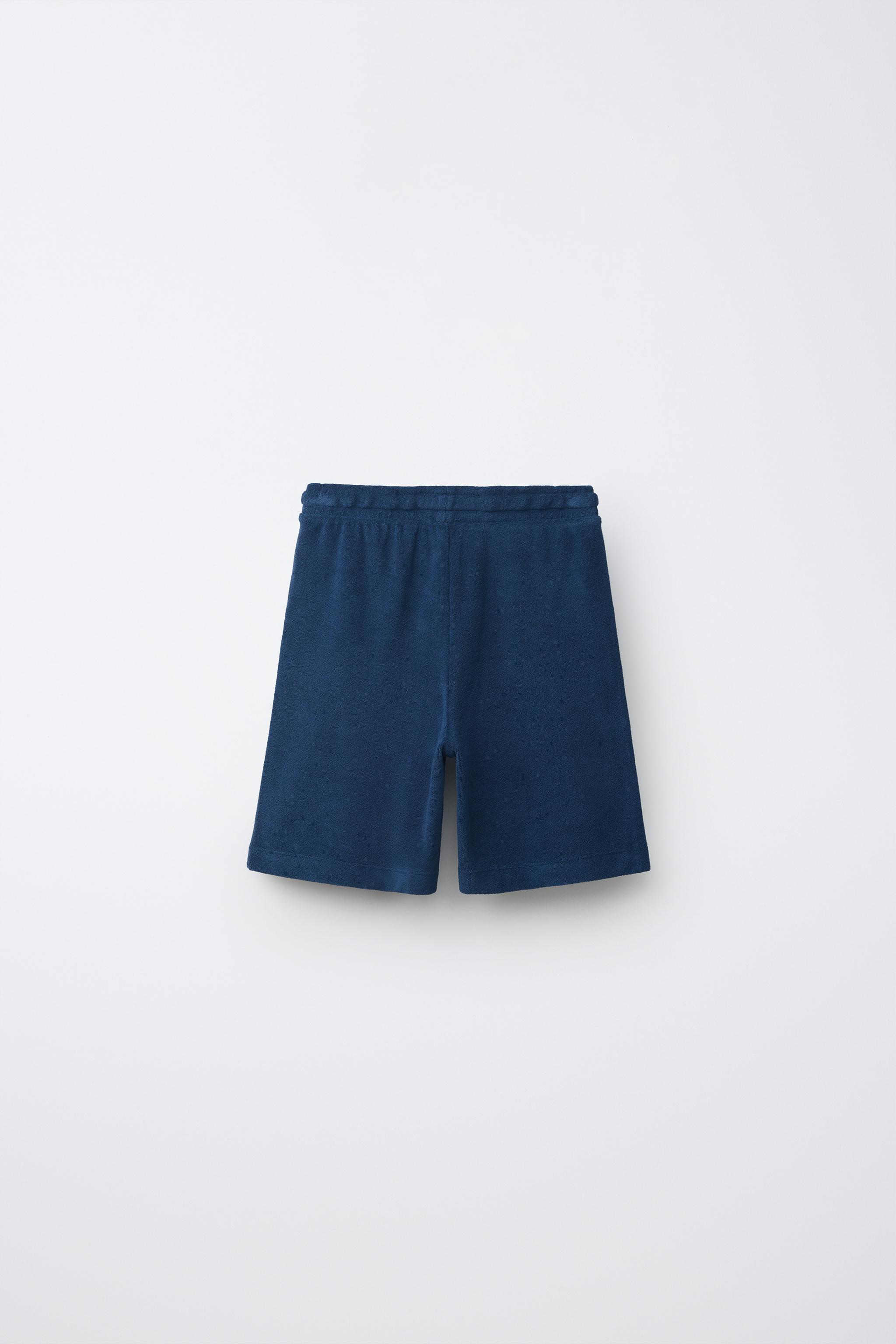 TOWEL EFFECT POLO AND BERMUDA SET