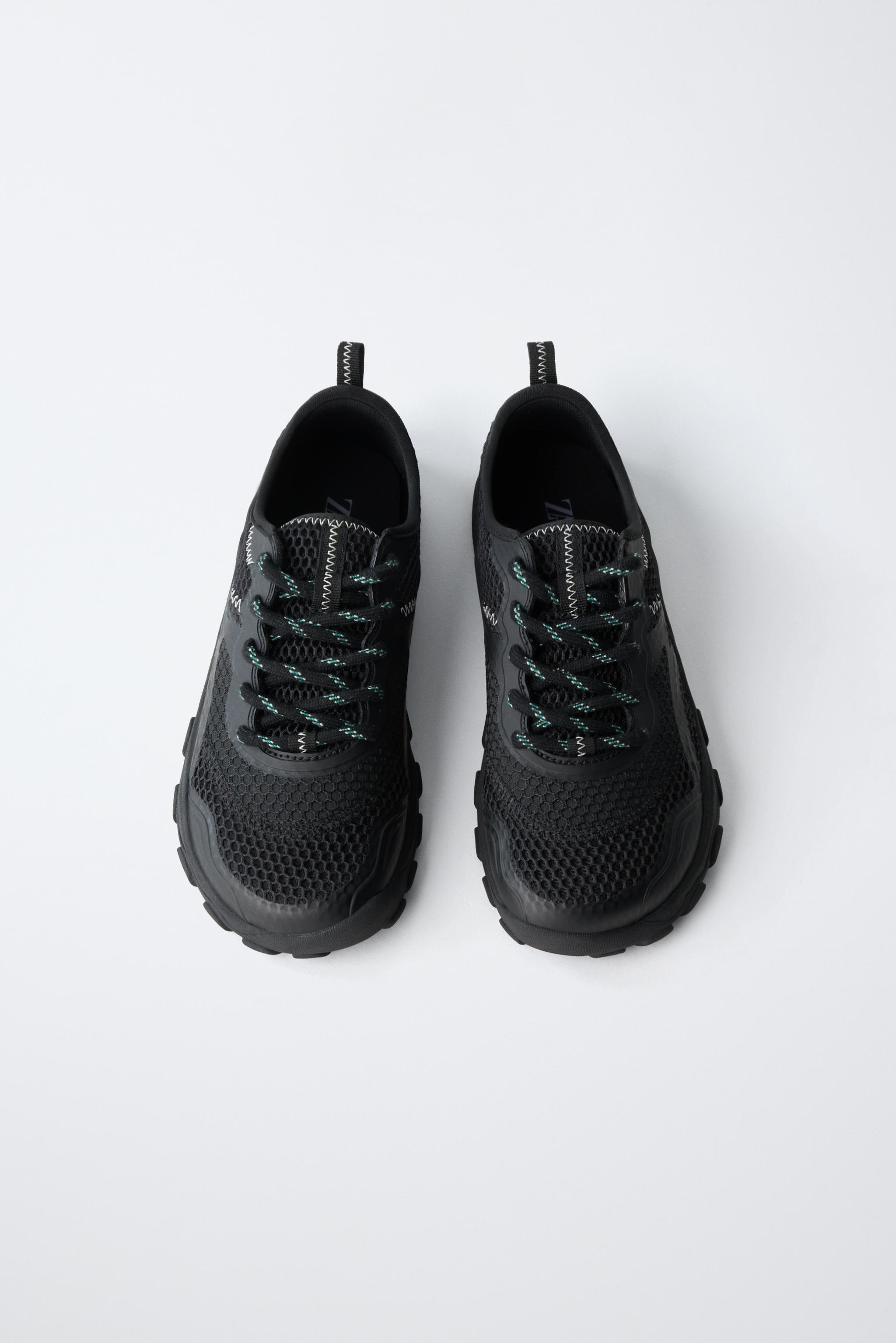 Детские кроссовки Zara BAREFOOT MESH SNEAKERS — фото 9