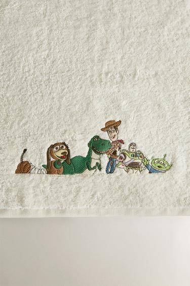 CHILDREN'S COTTON TERRYCLOTH TOY STORY ©DISNEY/PIXAR TOWEL - Oyster-white by Zara - Image 3