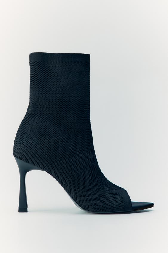 BOTINES PARA MUJER ZARA NEGRO - SANTORINI