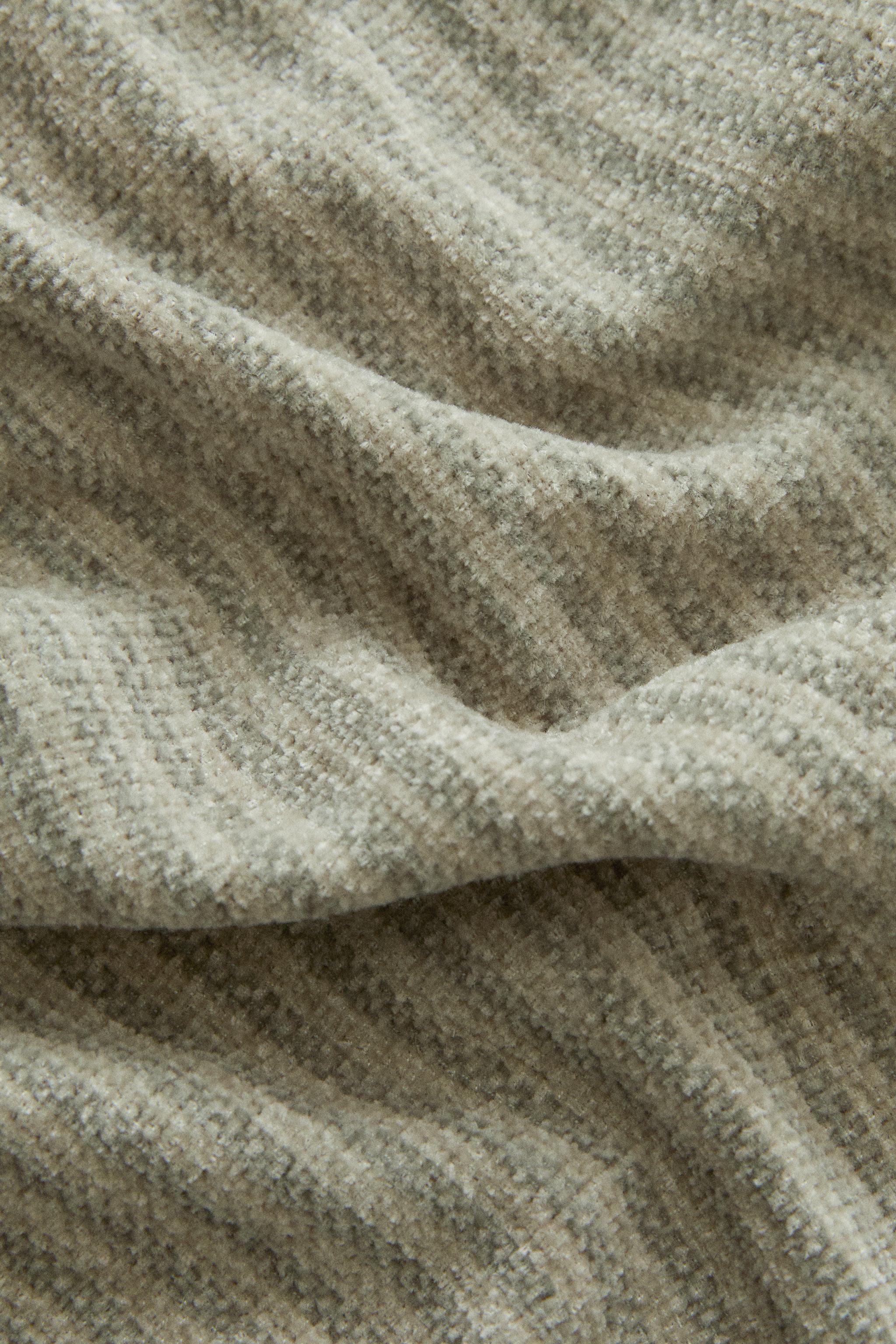 STRIPED CHENILLE BLANKET