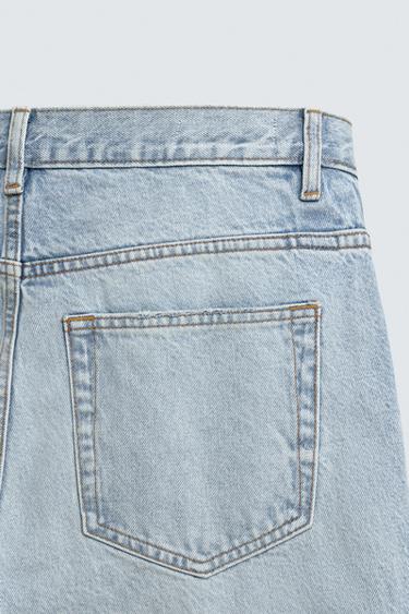 JEAN SLIM COURT - Bleu clair de Zara - Image 9