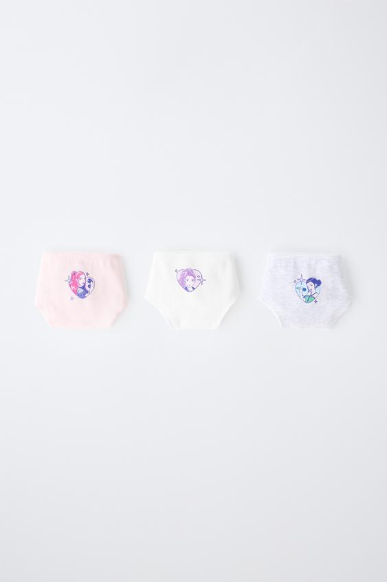 5-12 YEARS/ 3-PACK OF KPOP DEMON HUNTERS™ NETFLIX © BRIEFS - Multicoloured by Zara - Image 0