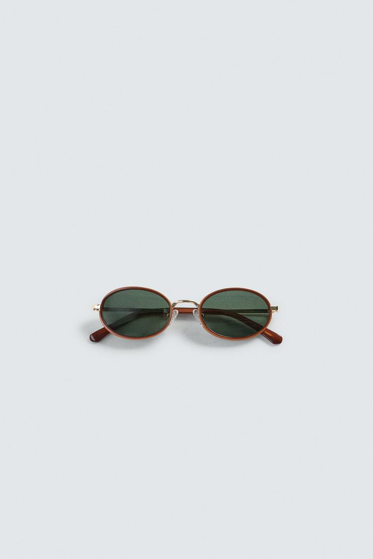 ZARA OVAL SUNGLASSES