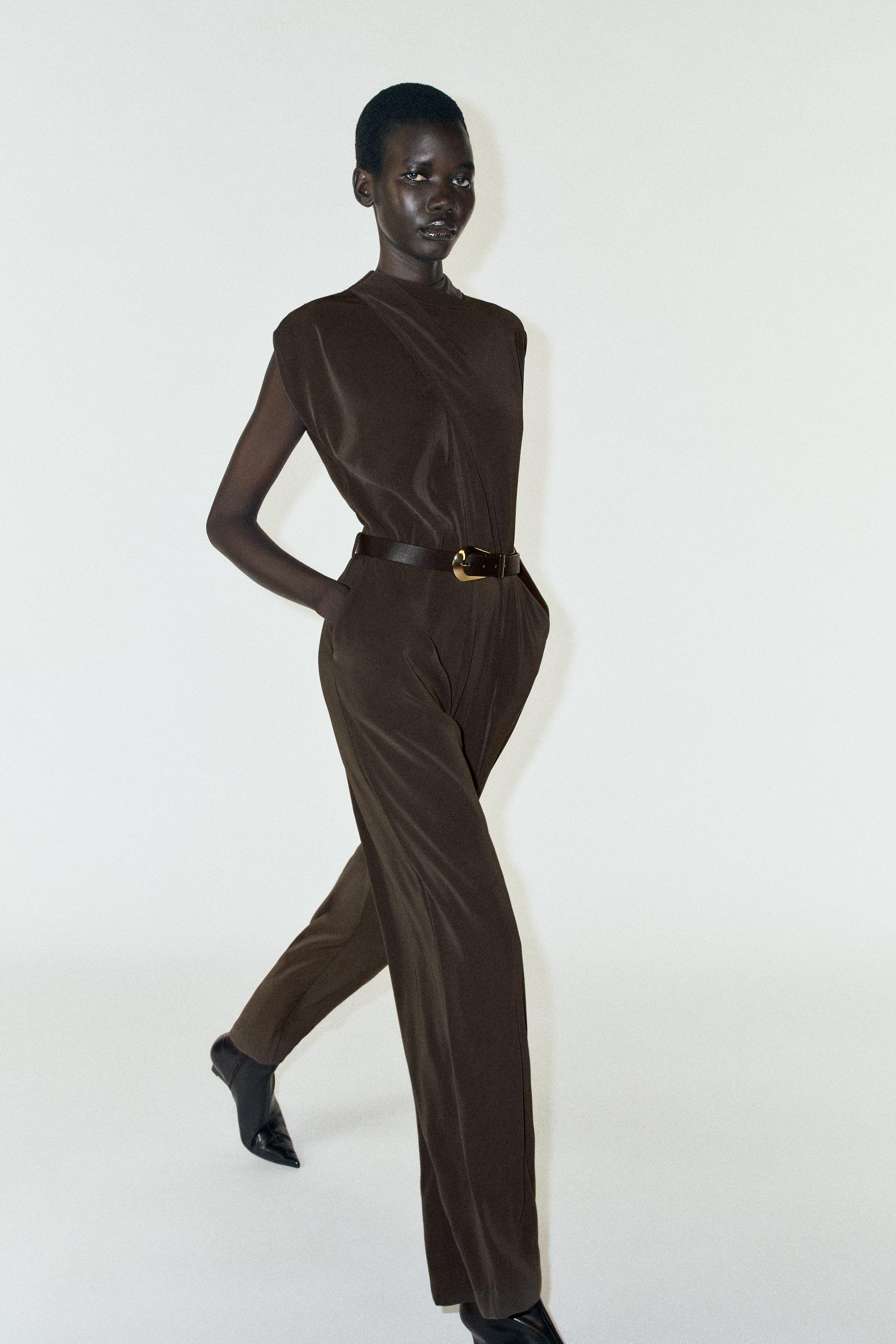 BELTED JUMPSUIT