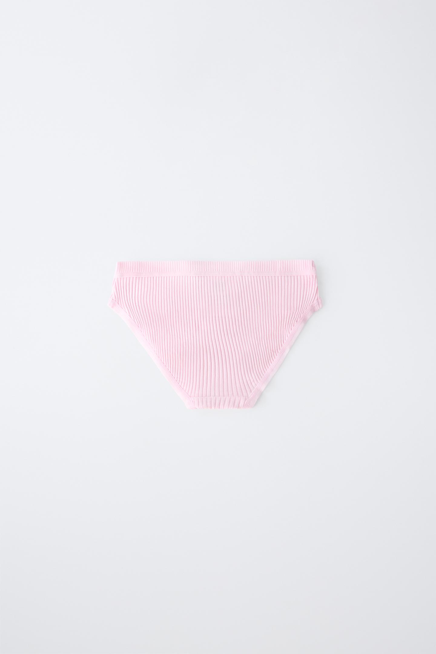 Трусы для детей, в рубчик, 6 шт. — Zara, цвет: Разноцветный — фото 3
