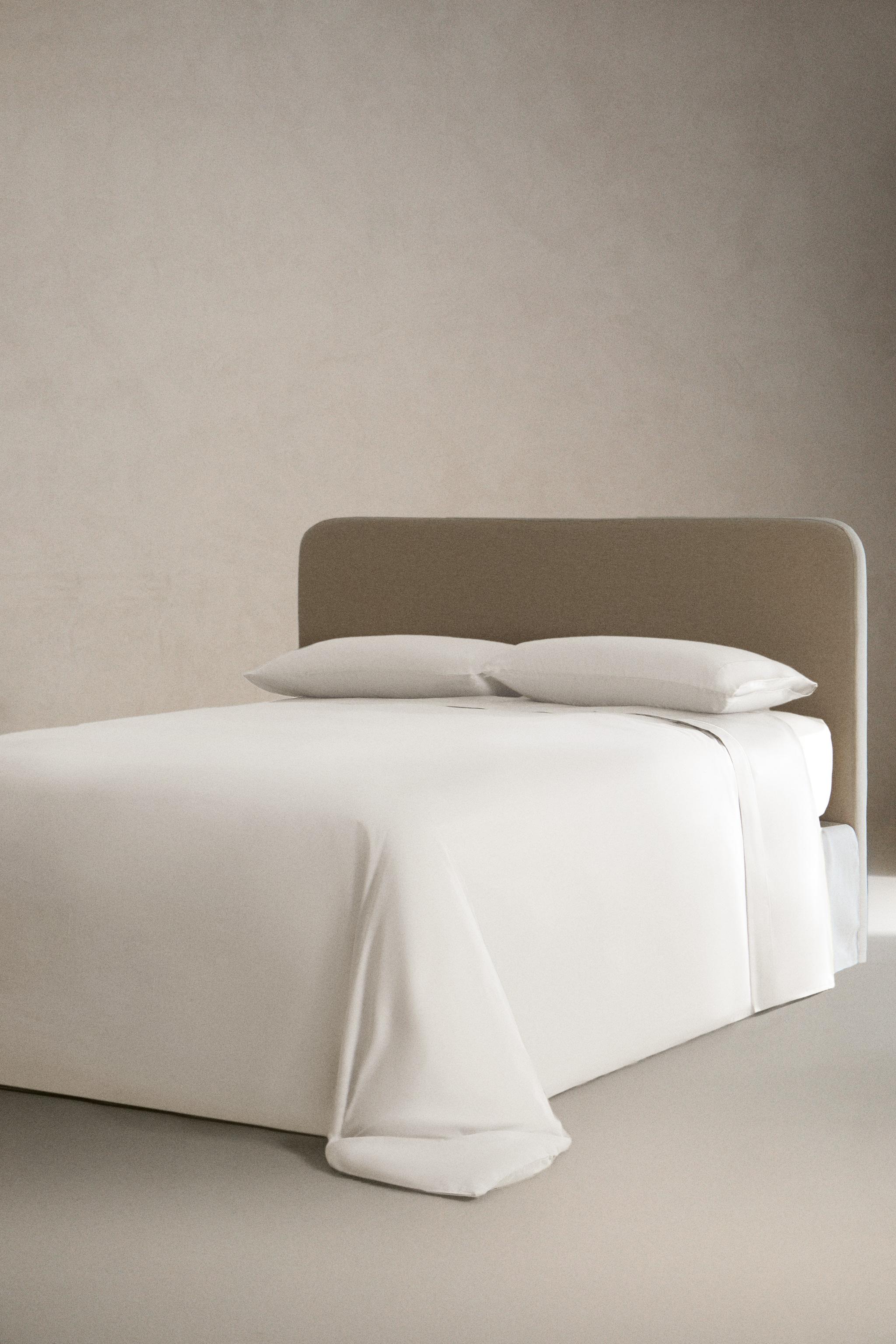 SATEEN DUVET COVER (300 THREAD COUNT) — White