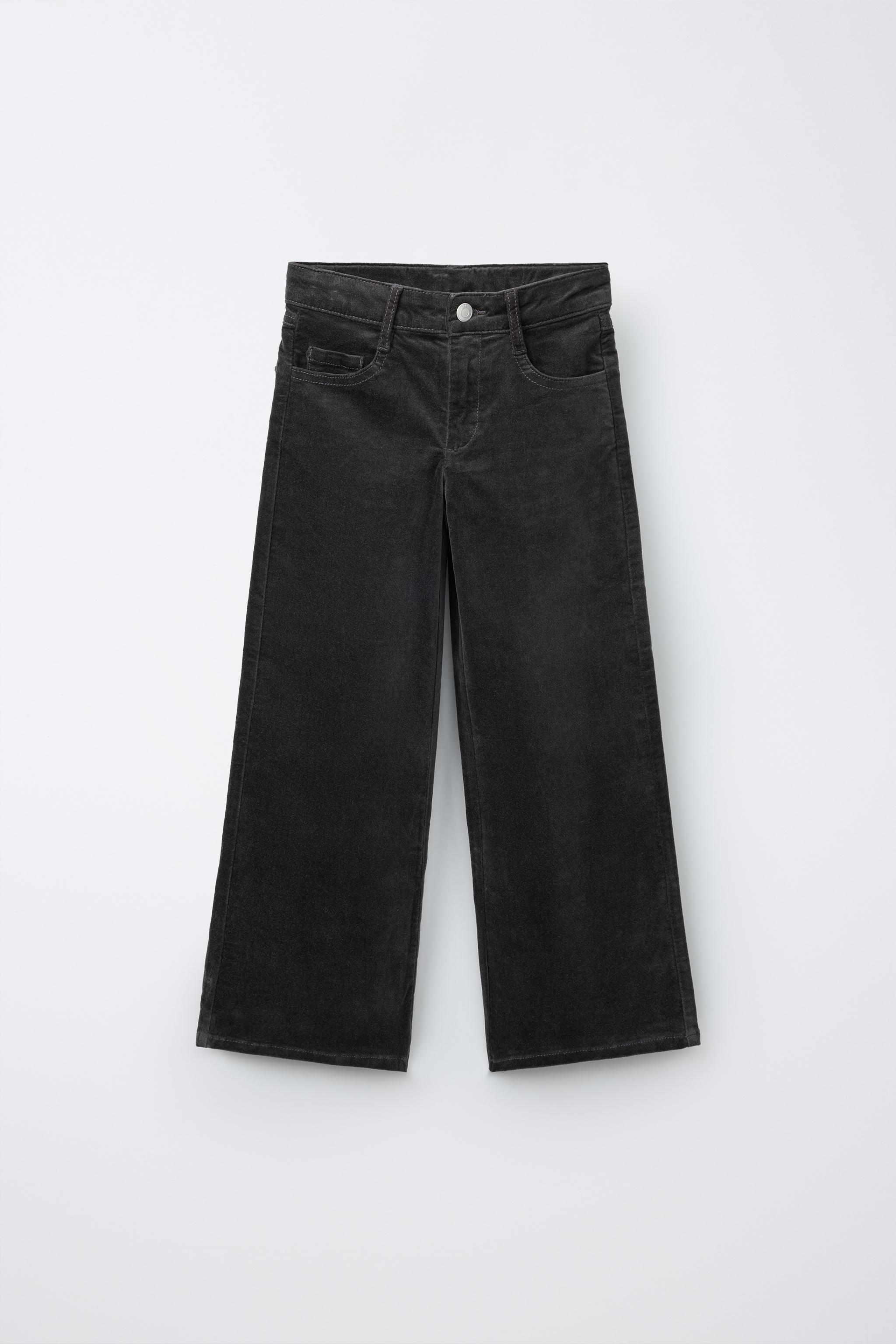 PANTALÓN WIDE LEG VELVET ESTRELLAS