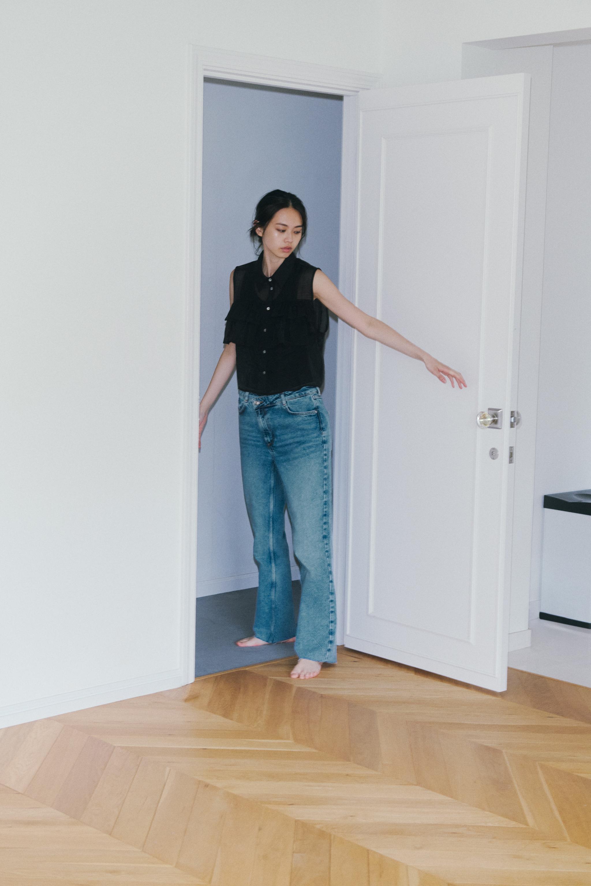 ハイウエストジーンズ - レディース | ZARA 日本