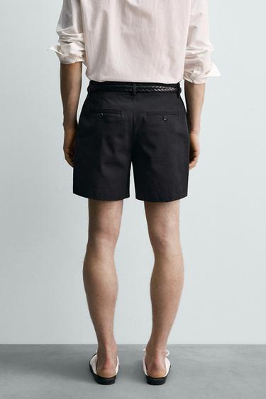 SHORT PLISSÉ COURT AARON LEVINE X ZARA - Noir de Zara - Image 2