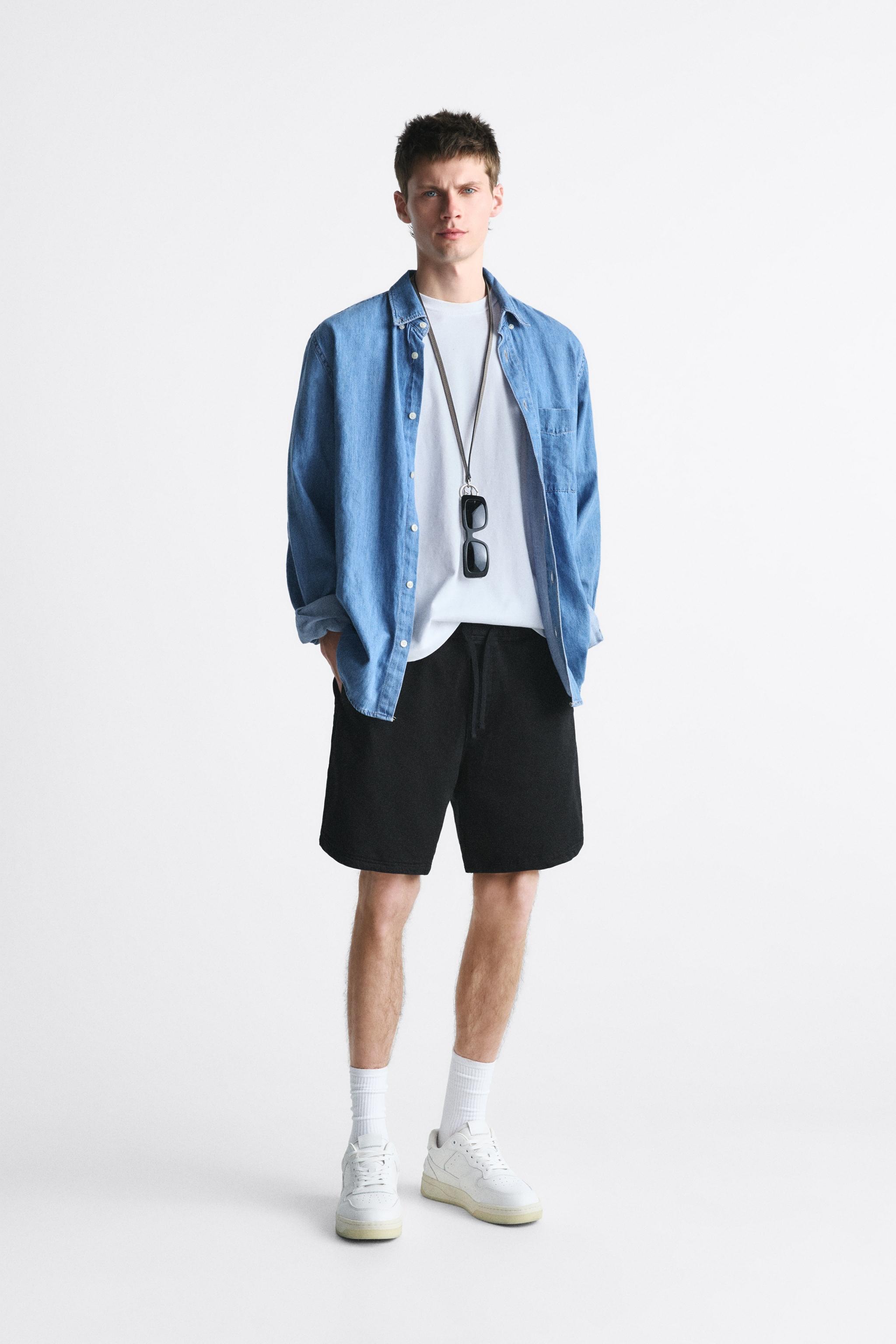 Zara best sale basketball shorts