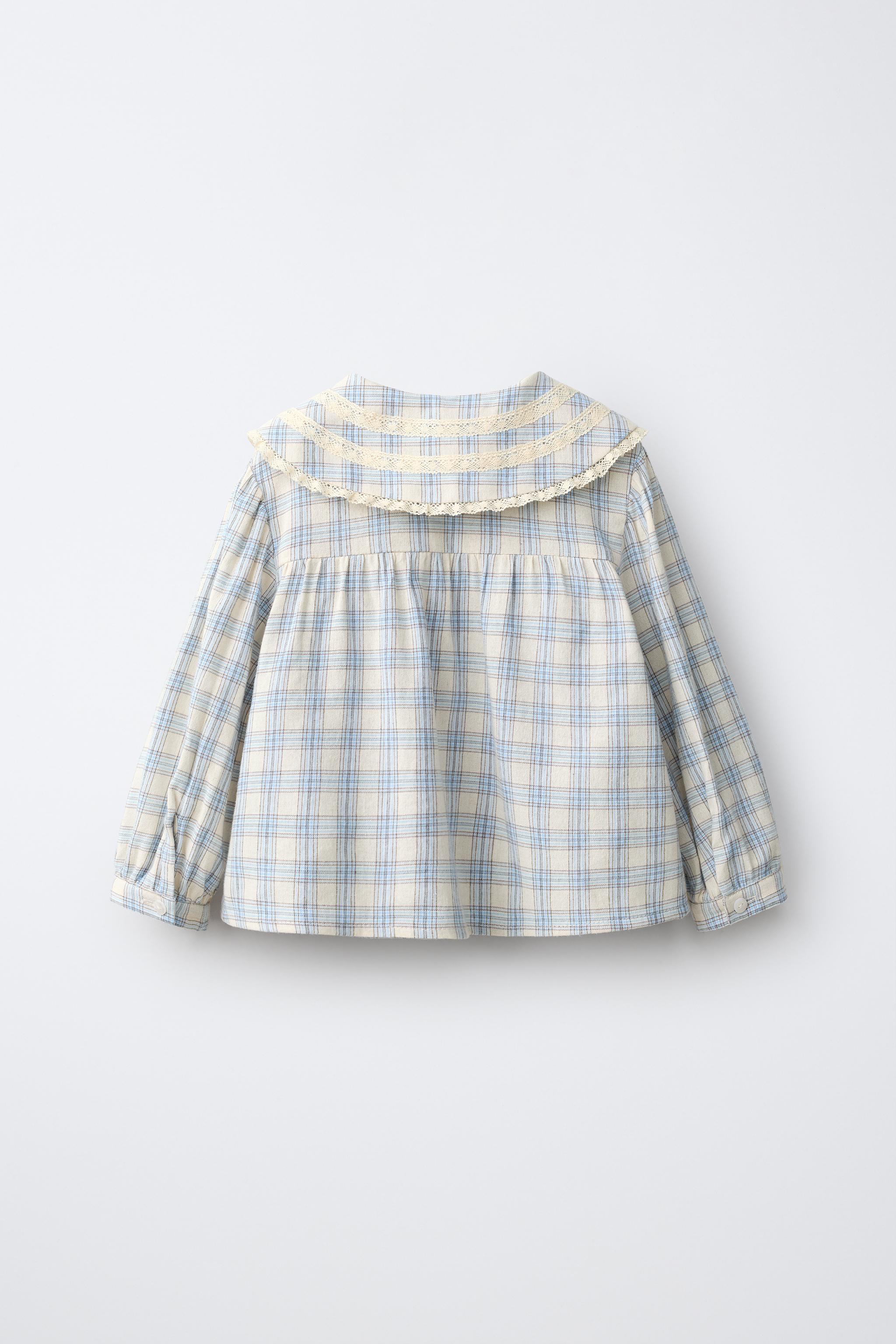 CAMISA CUADROS ROMÁNTICA