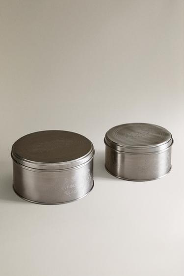 BISCUIT JAR - Steel by Zara - Image 1