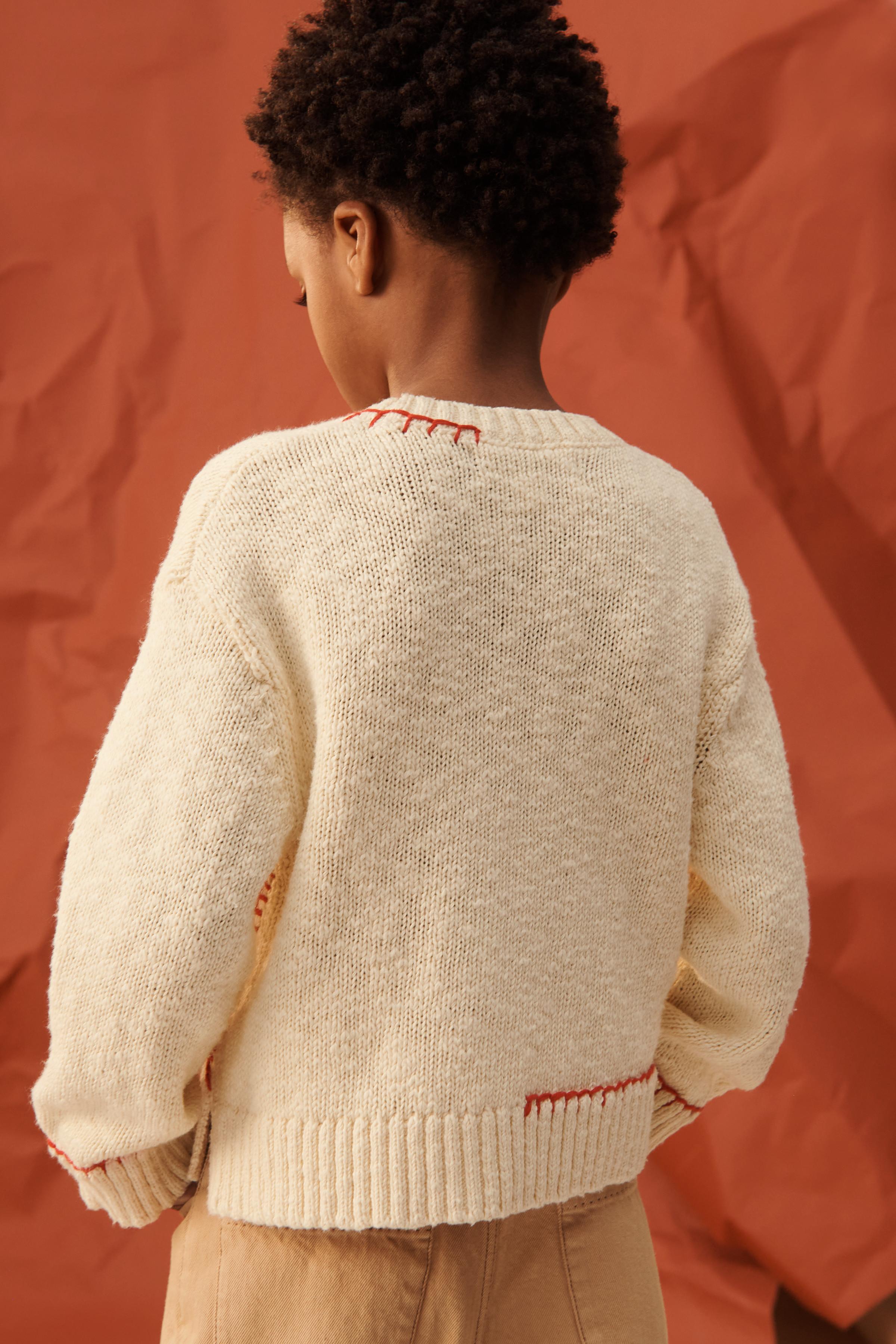 PULL EN MAILLE SURPIQÛRES ÉDITION LIMITÉE
