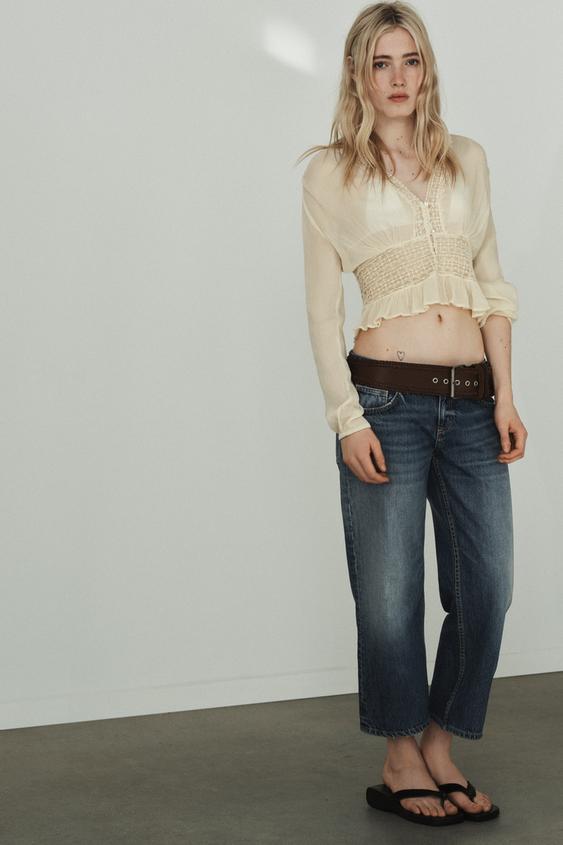 GAUZE LACE SHIRT