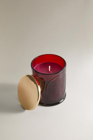 (200 G) BOUGIE PARFUMÉE PAIN D'ÉPICES - Rouge de Zara - Image 2
